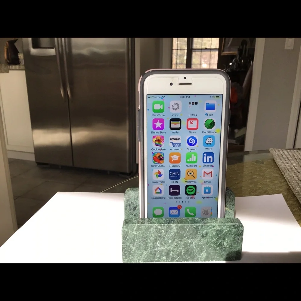 Cell phone/Business Card holder Marble